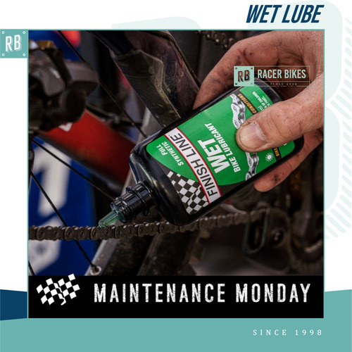 Imagen 3 de 4 de Aceite Lubricante Bicicleta Finish Line Humedo 60ml