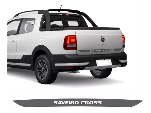 Adesivo Faixa Tampa Traseira Saveiro Cross G7 2017 - 2020