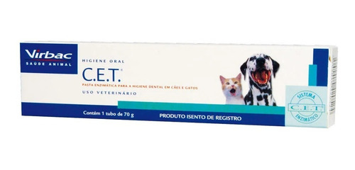 Pasta Dental Para Perros Y Gatos C.e.t Virbac 