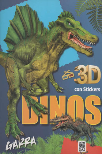Dinos 3d Con Stickers Garra
