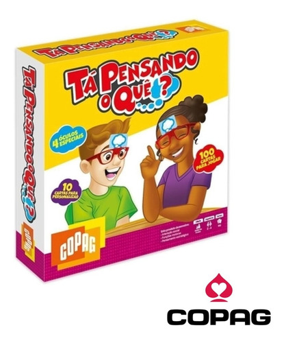 Jogo Ta Pensando O Que? Com Tabuleiro Copag - 90940