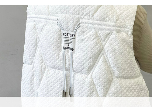 Chaleco Holgado De Algodón De Talla Grande Para Mujer