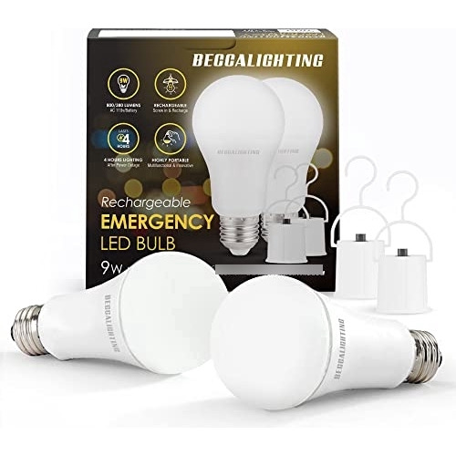 Focos Led - Beccalighting Emergency Led Light Bulb, 9w Porta