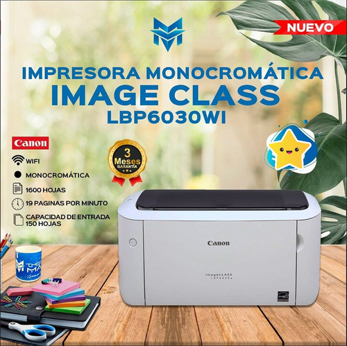 Impresora Printers Canon Imageclass Lbp6030w