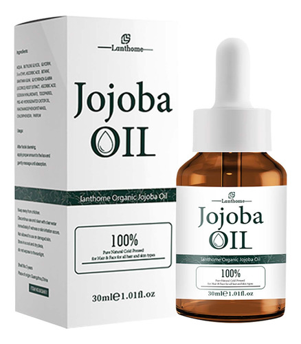 Base Hidratante Para Piel Facial De Aceite De Jojoba Lantuom