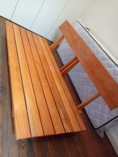 Sillón Estilo Japones En Madera Eucalipto Marrón Claro