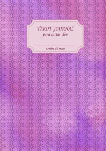 Tarot Journal Para Cartas Clow: Diario Para Tarot Basado En