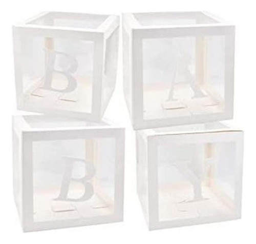 Cajas Decorativas Para Fiestas De Bautizo O Baby Shower