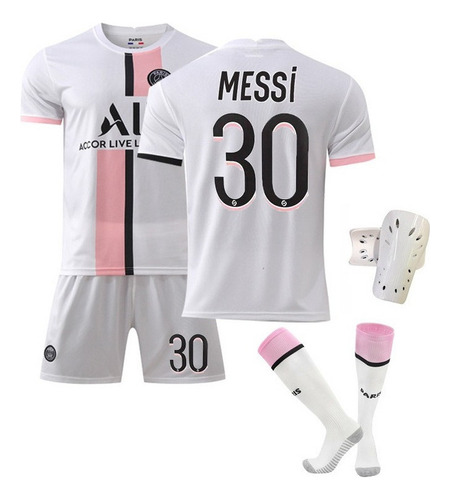 Camiseta Del Conjunto De Uniforme De Futebol Paris No. 30 Je