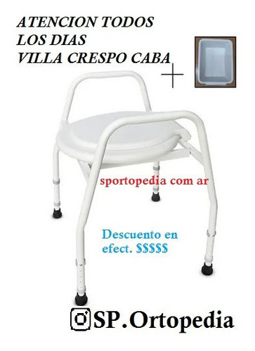 Asiento Eleva Inodoro C/bacinilla