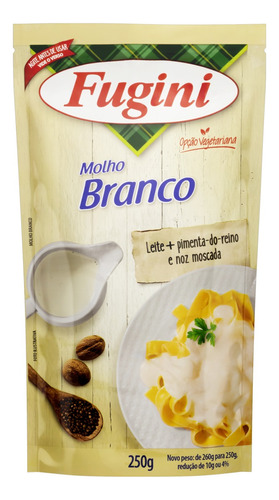 Molho Branco Fugini Sachê 250g