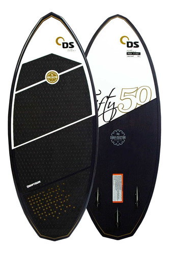Drftsun Fifty50 Wakesurf Tabla Surf Fibra Carbono 4 Pie