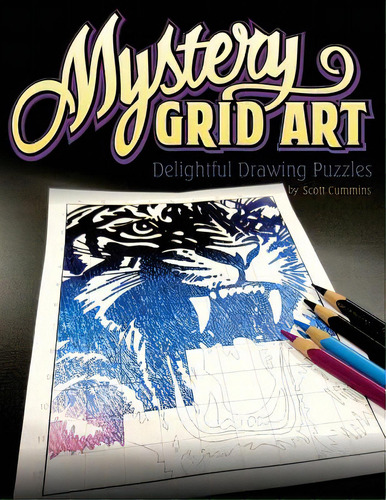 Mystery Grid Art: Delightful Drawing Puzzles, De Cummins, Scott C.. Editorial Createspace, Tapa Blanda En Inglés