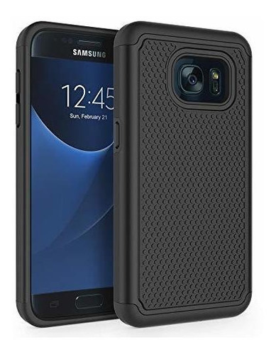 Galaxy S7 Case, Syoner [a Prueba De Problemas] Funda Yl78d