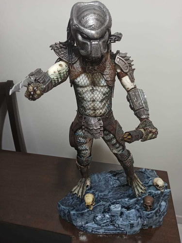 Maquette Predador Predator 1/4 58cm Não Hot Toys Sideshow
