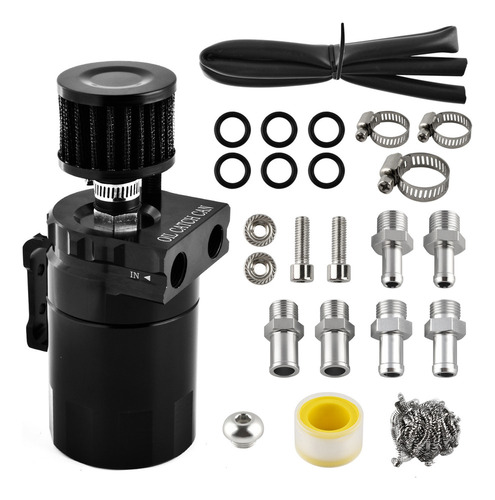 300ml Universal Tanque Recuperador Lata De Aceite Con Filtro