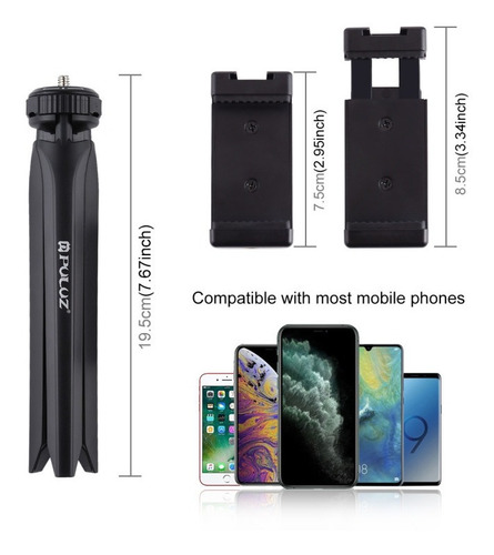 Mini Trípode Para Celulares Y Cámaras Fotográfica.