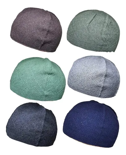 comprar Paquete De 6 Colores, Gorro Musulmán, Gorro De Oración, De