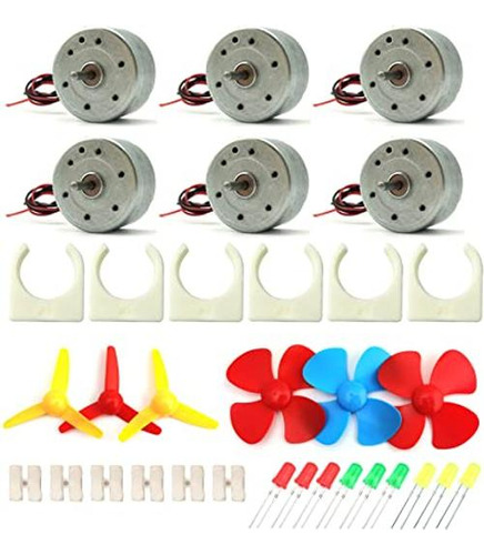 Eudax Mini Motores De Generador De 3 V12 V Cc Motor