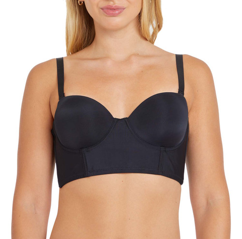 Sostén Mujer Strapless Bustier Negro Fashion's Park 269