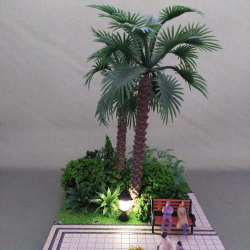 ... 10x Modelo De Luces De Calle En Miniatura Led Ho