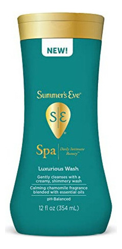 Summer's Eve Spa Daily Intimate, Lujosa Limpieza Femenina