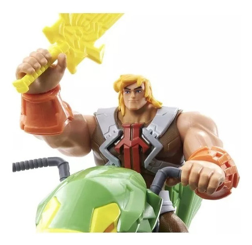 He-man Y Los Amos Del Universo Ground Ripper Con Motocicleta
