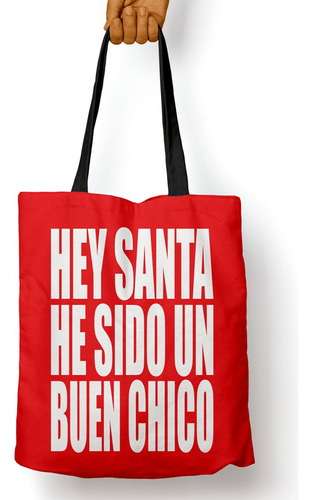 Bolso Hey Santa He Sido Bueno (d1110 Boleto.store)