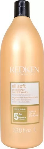 Kit Redken All Soft Shampoo 1l E Condicionador 1l