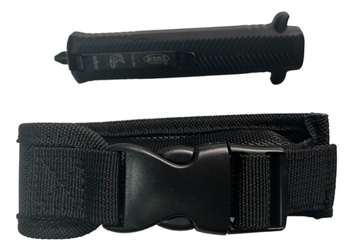 Cuchillo Navaja Automatica Retractil Horizontal 17 Cm Acero