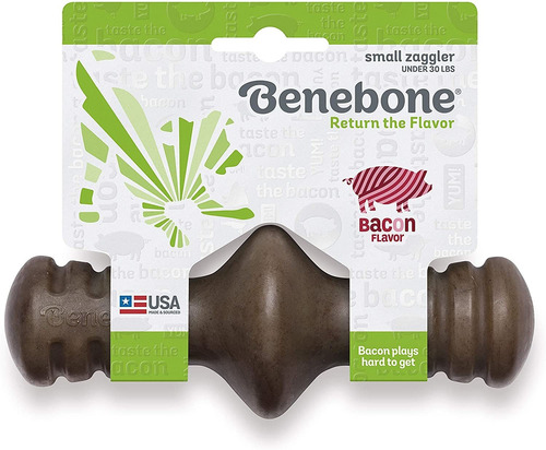 Juguete Para Masticar Para Perros Benebone Real Bacon Zaggle