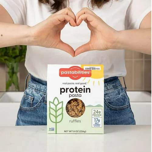 Pasta De Proteína, Penne - 24g Proteína, Bajo En Carbohidrat
