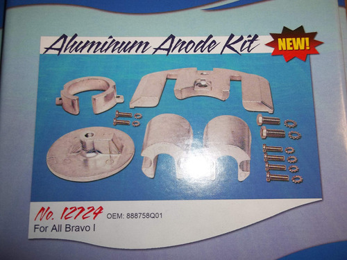 Kit Anodizado Aluminio Para Agua Salada Zinc Sustituye