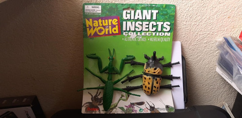 Boley Nature World Giant Insects Hard Plastic Figures