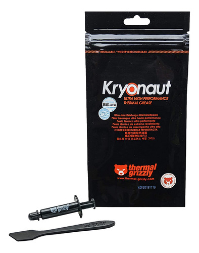 Grizzly Térmico Kryonaut, Pasta Térmica De Alto Rendimien...