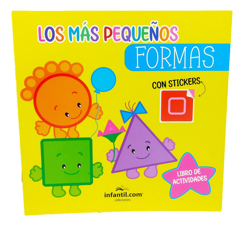Libro De Actividades Formas, De Jusu Flintas. Editorial Infantil, Tapa Blanda En Castellano