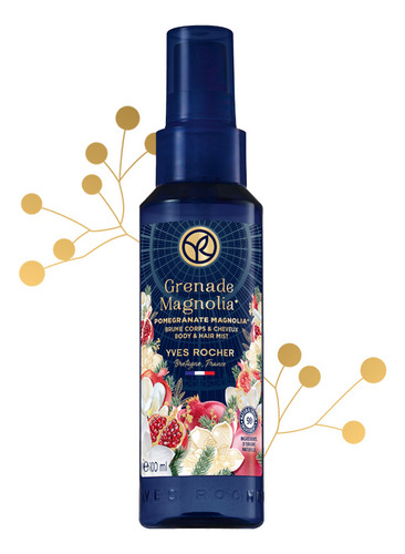 Mist De Granada Y Magnolia Cuerpo Y Cabello Yves Rocher Navi