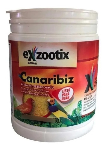 Imagen 5 de 6 de Canaribiz 250gr Exzootix Pajaros Aves Canarios Complemento
