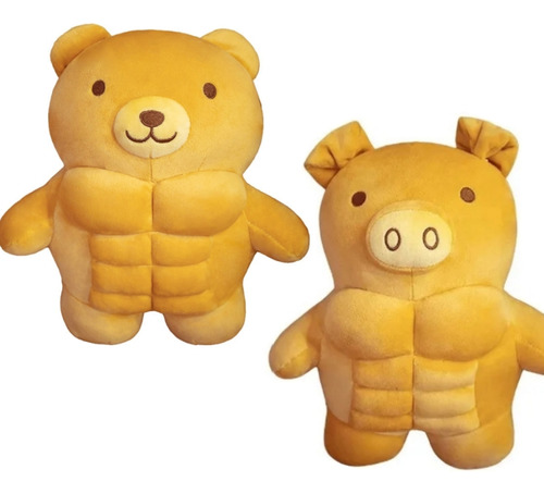 2 Piezas De Oso De Peluche De 30 Cm, Lechón, Regalo De Cumpl