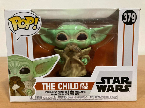 Child Baby Toda Con Rana 379 Star Wars Mandalorian Funko Pop