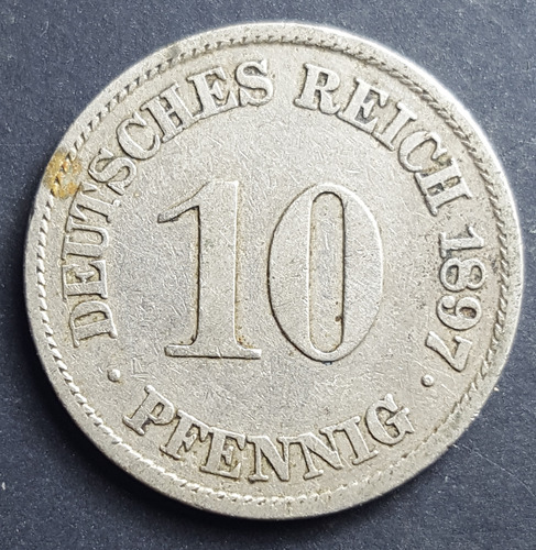 Alemania 10 Pfennig De 1897