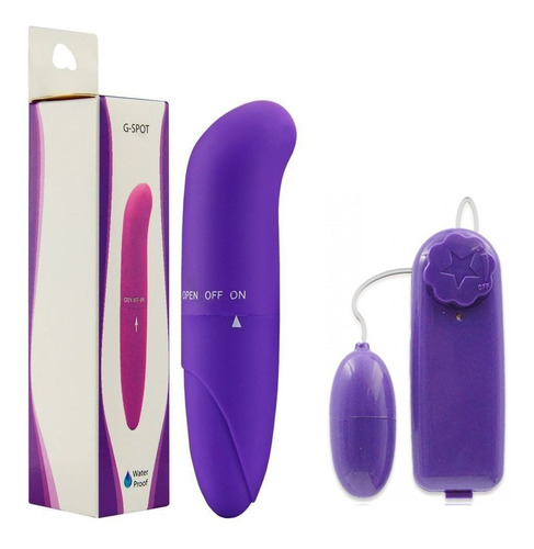 Vibrador Ponto G Estimula Clitóris Prova D'água Bullet Ovo