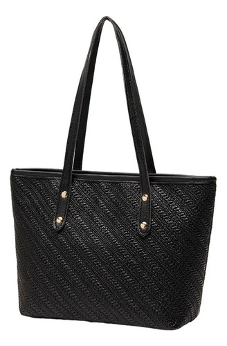 Bolsas De Mano De Gran Capacidad De Color Sólido De Moda Cd1