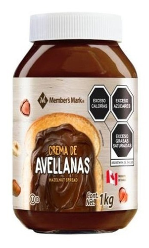 Crema De Avellana Member's Mark 1 Kg 