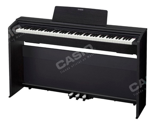 Imagen 3 de 4 de Piano Casio Digital Privia Px-870bk Negro