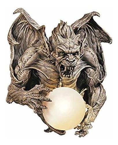 Design Toscano Merciless The Gargoyle Escultura De Pared I