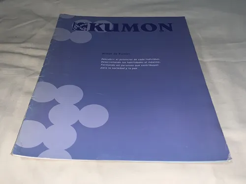 Kumon: Mision De Kumon - Kumon (Usado)