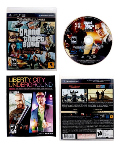 Grand Theft Auto Episodes From Liberty City Ps3  (Reacondicionado)