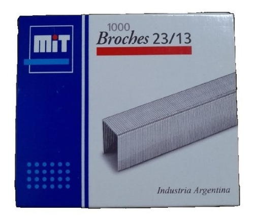 Broches P/abrochadora Mit 23/13 X 1000 Unidades