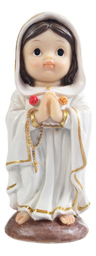 Imagem Nossa Senhora Rosa Mistica Infantil 13cm - Di Ângelo